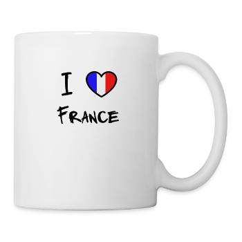 France - Mug blanc - blanc - Droite