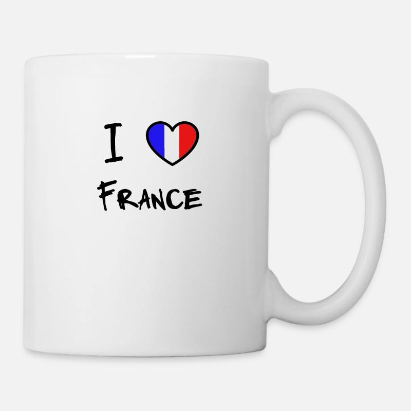 France - Mug blanc - blanc