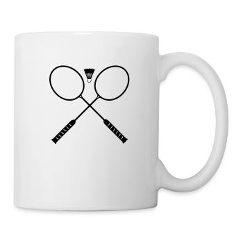 badminton_play_f1 - Mug - white - Right