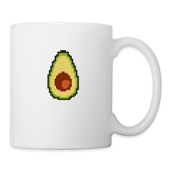Pixel avocado - Mug - white - Right