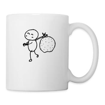 à plus tard - Mug blanc - blanc - Droite