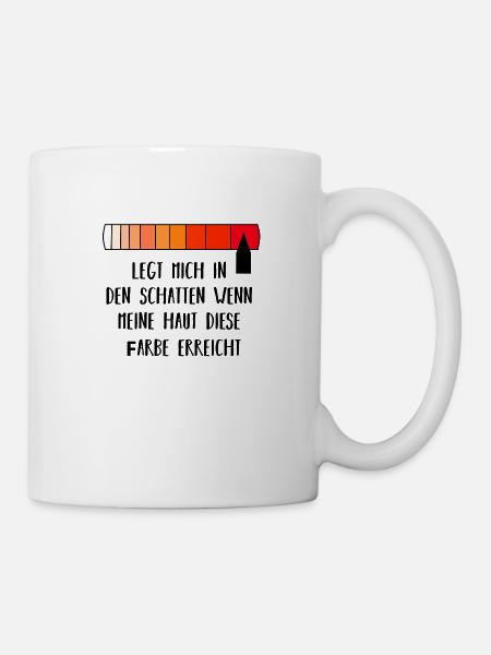 Sunburn | Gift - Mug - white