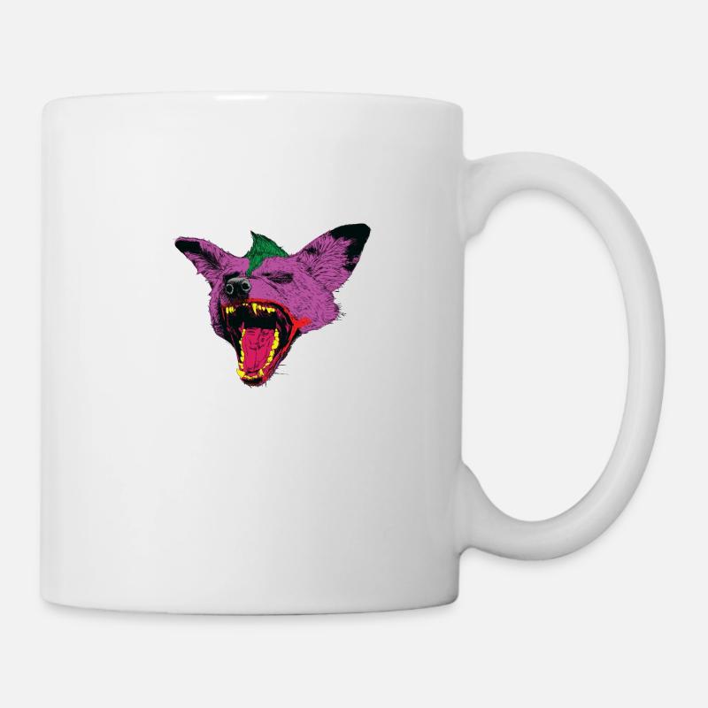 Hyènes - hyène - Mug blanc - blanc