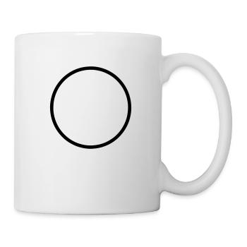 kreis - Tasse - Weiß - Rechts