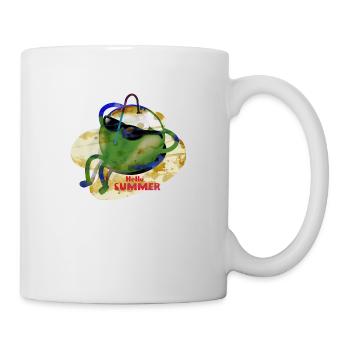 Kokosnuss 01 - Tasse - Weiß - Rechts