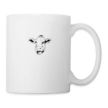 Das Leben ist besser mit Kühen - Tasse - Weiß - Rechts