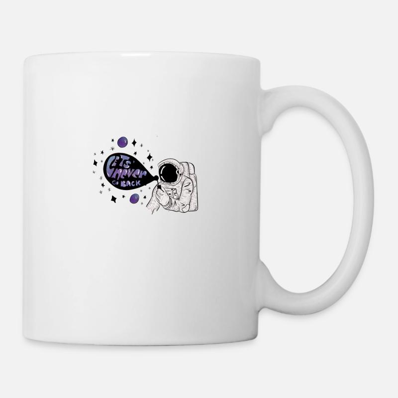 Astronaut Sterne Träume Seifenblase - Tasse - Weiß