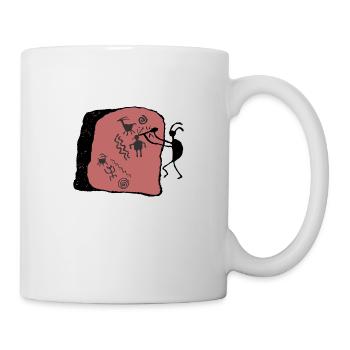 Cave artist - Mug - white - Right
