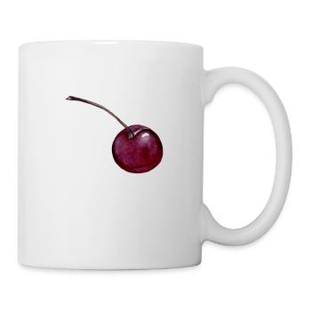 Cerise - Mug blanc - blanc - Droite
