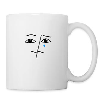 Sad and happy - Mug - white - Right