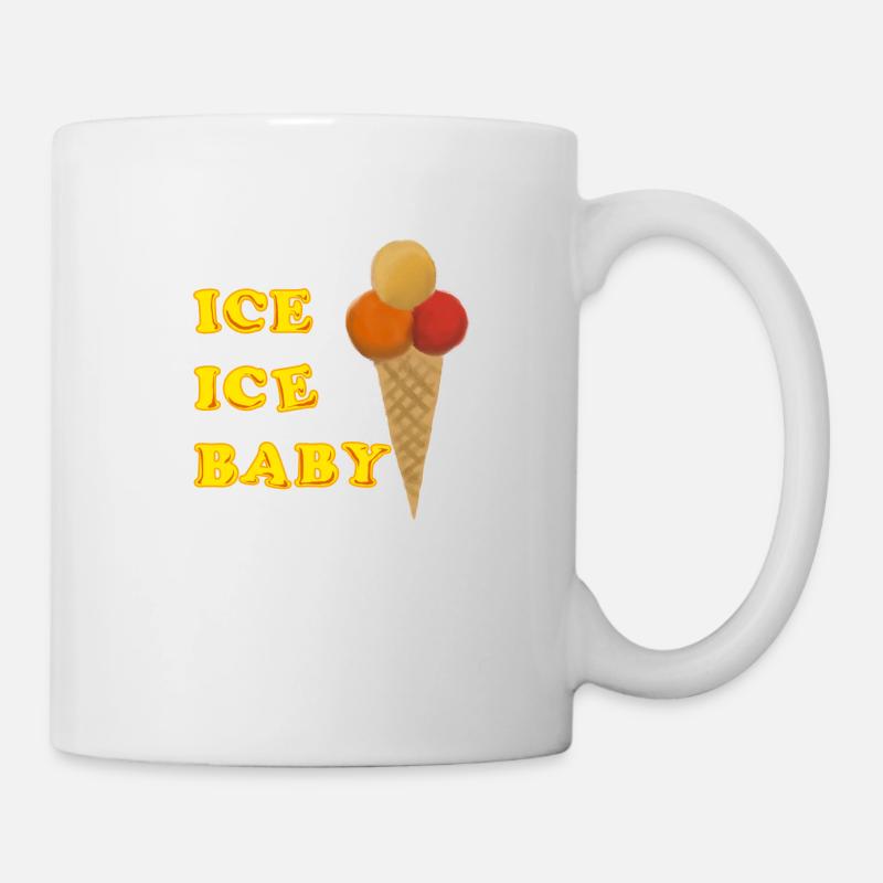 ICE CREAM - Tasse - Weiß