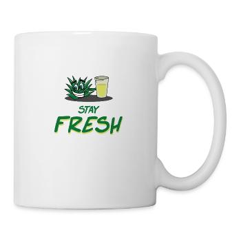 Stay fresh - Mug - white - Right
