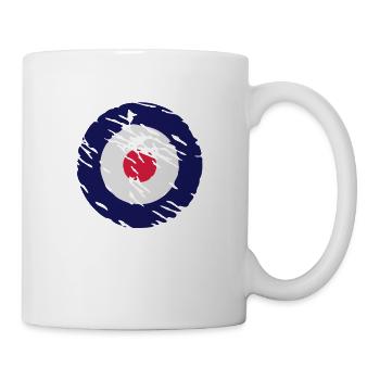 Vintage Mod Sign - Tasse - Weiß - Rechts