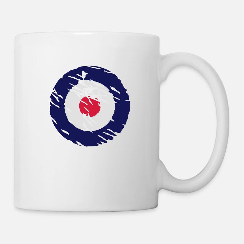 Vintage Mod Sign - Tasse - Weiß
