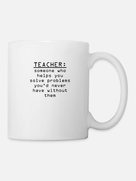Teacher Definition - Mugg - vit