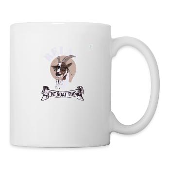 Relax I've Goat This Bock Goat Sunglasses - Mug - white - Right