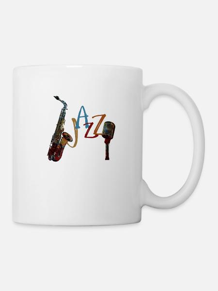 Jazz - Mug blanc - blanc