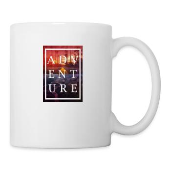 Adventure - Tasse - Weiß - Rechts