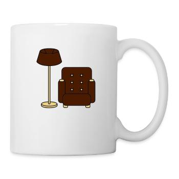 floor_lamp_and_armchair - Mug - white - Right