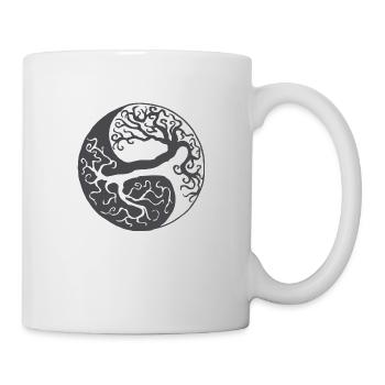 Yin Yang Tree of Life Gift - Mug - white - Right