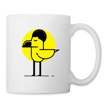 Afro Flamingo - Tasse - Weiß - Rechts