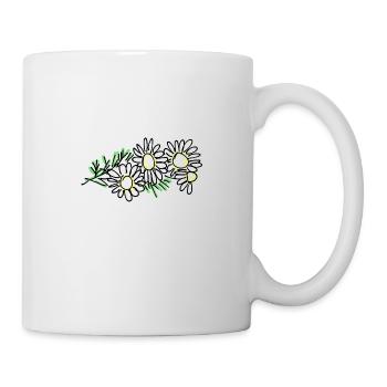 Kamille - Tasse - Weiß - Rechts
