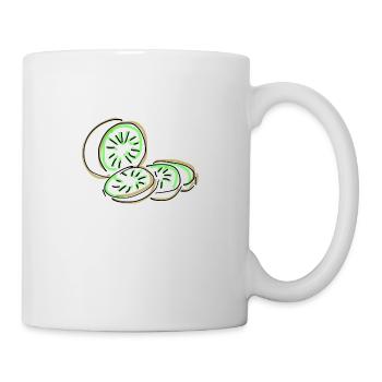 kiwi - Mug blanc - blanc - Droite