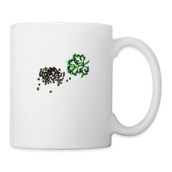Koriander - Tasse - Weiß - Rechts