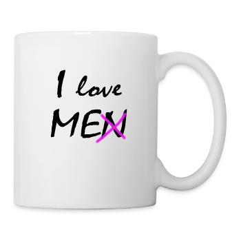 Ich liebe mich - Tasse - Weiß - Rechts