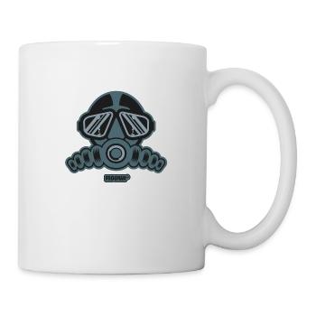 FROGMAN BLUE plongée sous marine - Mug blanc - blanc - Droite