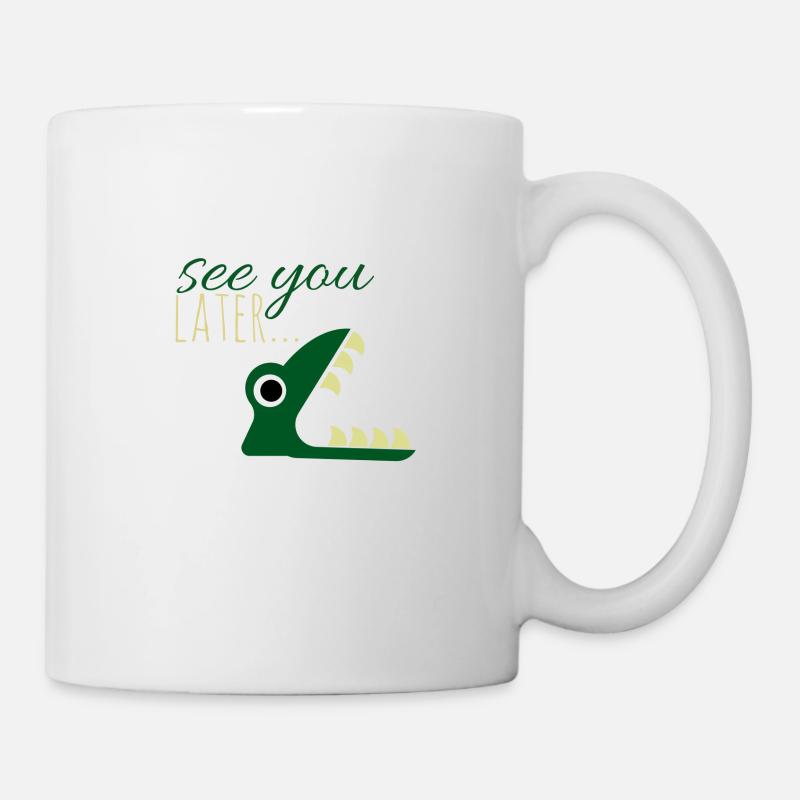 A plus tard .. - Mug blanc - blanc