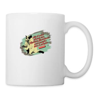 Brit Shorthair Cat cadeau chat persan - Mug blanc - blanc - Droite