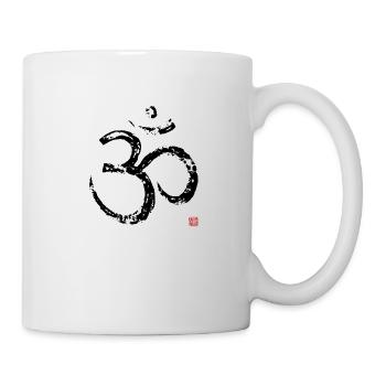 OM Painting Black - Mug - white - Right