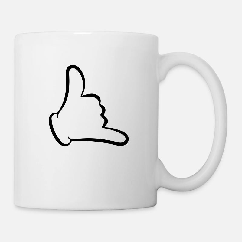 Shaka :) - Tasse - Weiß