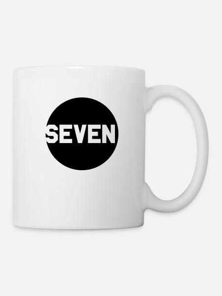 seven___f1 - Mug blanc - blanc