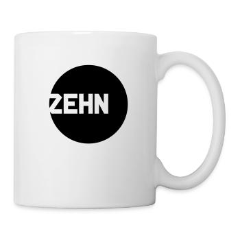 zehn__f1 - Tasse - Weiß - Rechts