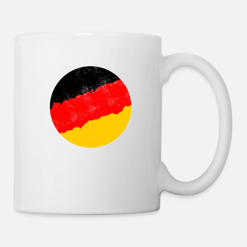 drapeau Allemagne - Mug blanc - blanc