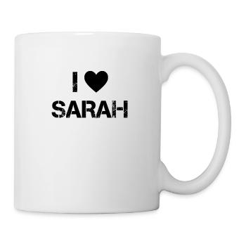 Sarah singer love - Mug - white - Right