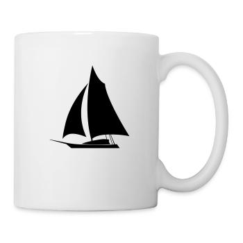 Sailboat eu - Mug - white - Right
