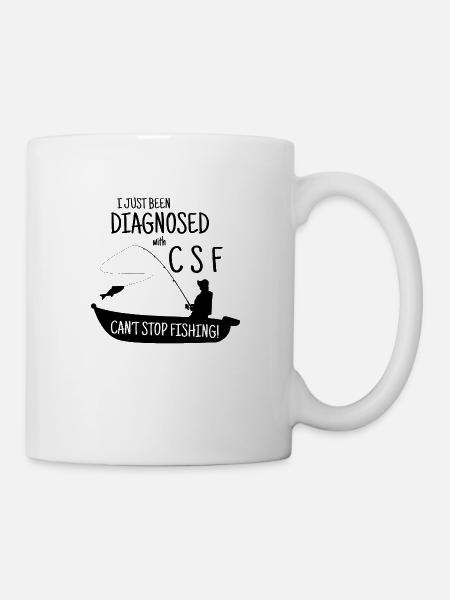 Pêche pêche - Mug blanc - blanc