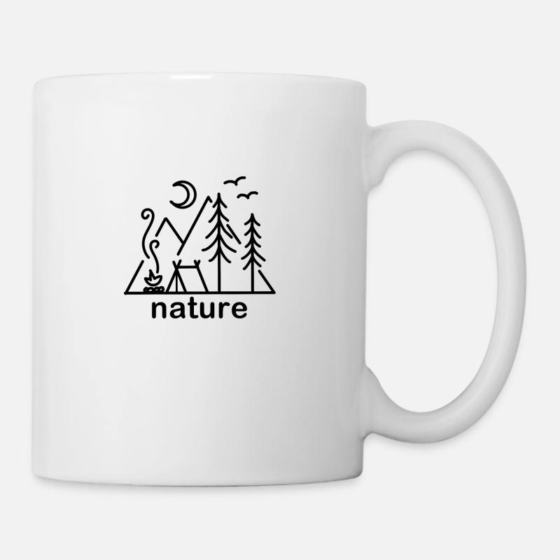 nature nature - Mug - white