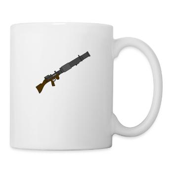 Langer Blaster - Tasse - Weiß - Rechts