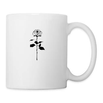 rose - Mug blanc - blanc - Droite