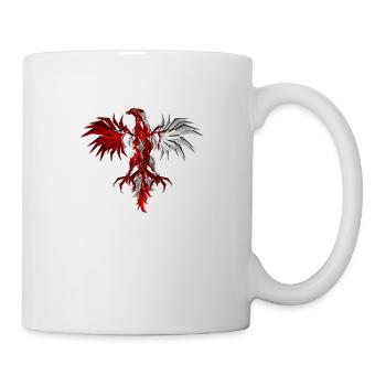 red & Wand - Tasse - Weiß - Rechts