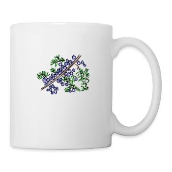 Wacholder - Tasse - Weiß - Rechts