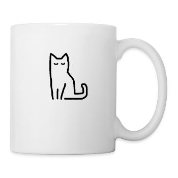 Cat gift idea - Mug - white - Right