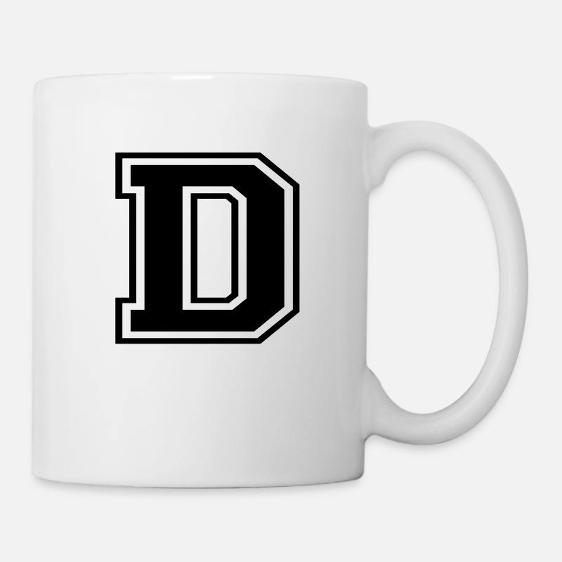 D - Tasse - Weiß