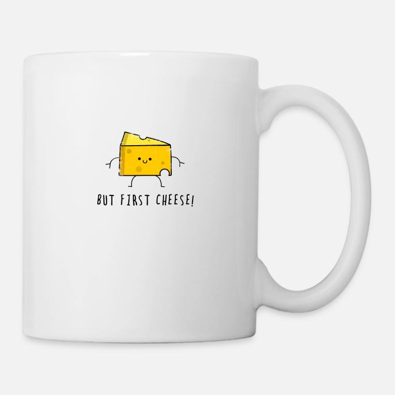 Fromage fromage Gauda - Mug blanc - blanc