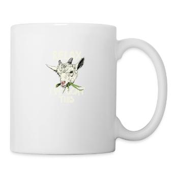 Relax i've goat this - Tasse - Weiß - Rechts