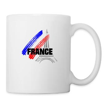 France - Tasse - Weiß - Rechts